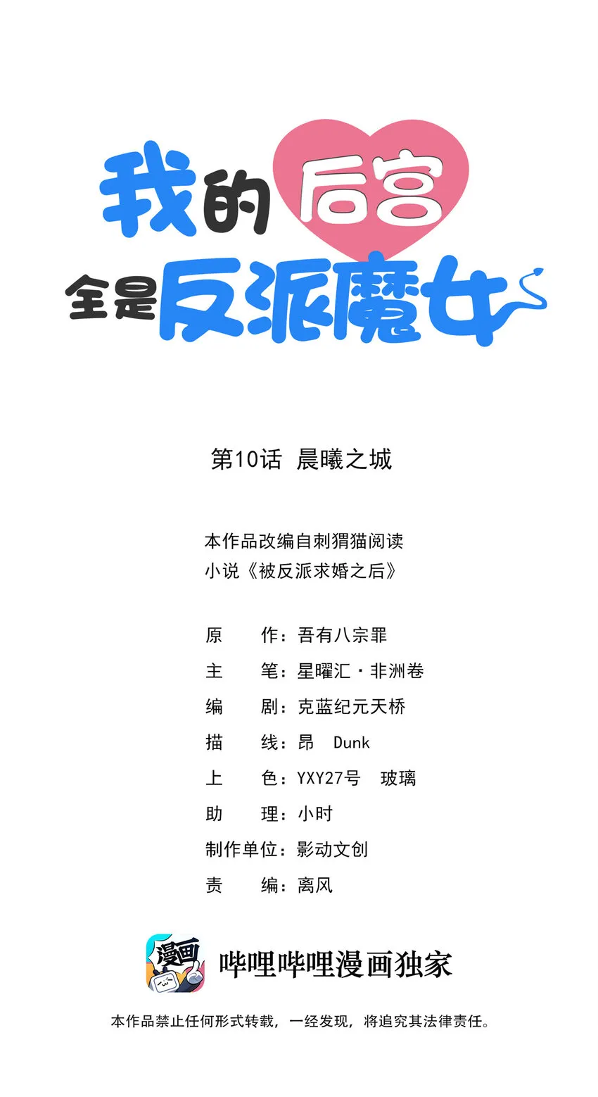 我的后宫全是反派魔女免费观看漫画,10 晨曦之城1图