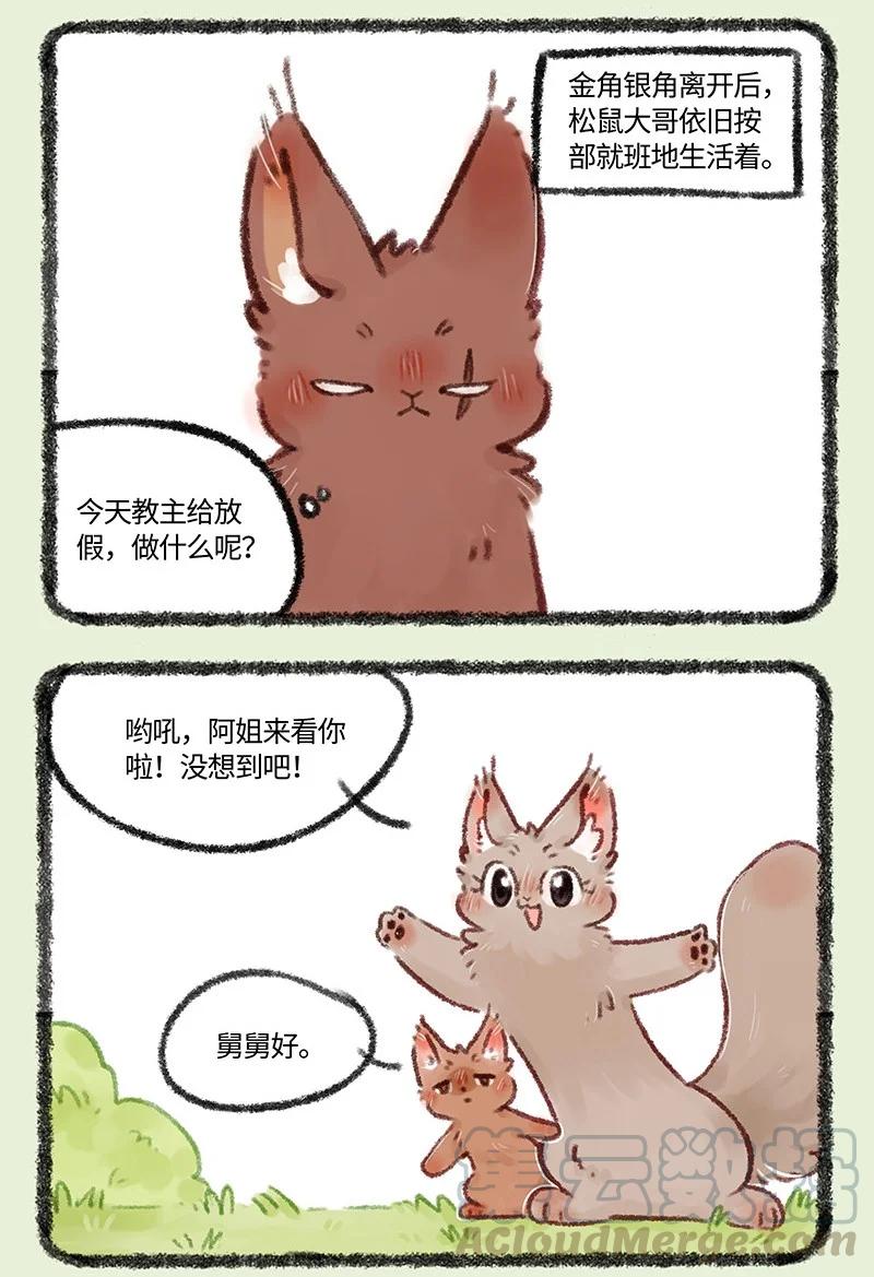 有兽焉~漫画,493 松鼠大哥的近况1图