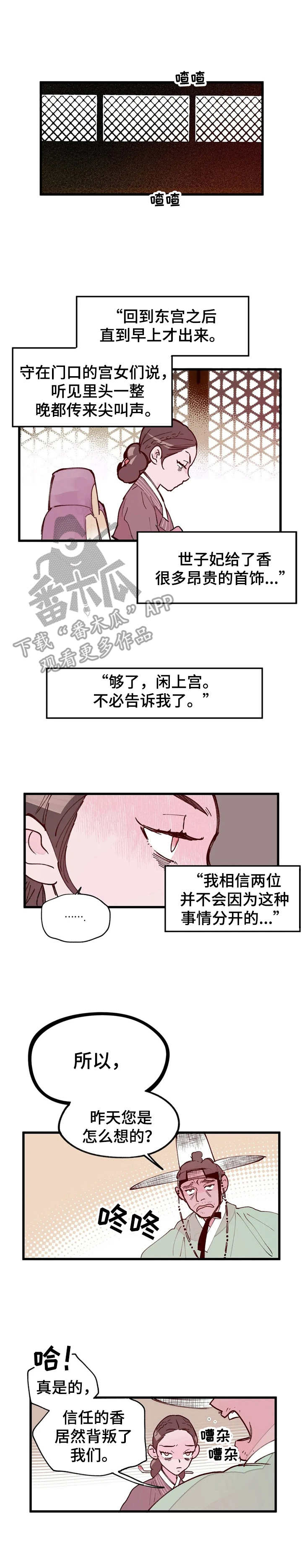 宫廷类游戏漫画,第31章：翻脸1图