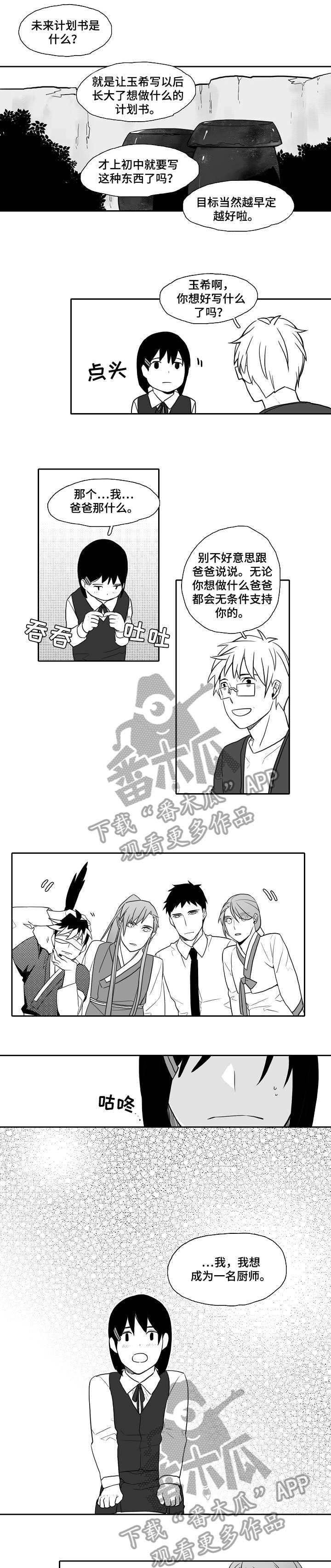 家族精神疾病遗传史漫画,第25章：梦想1图