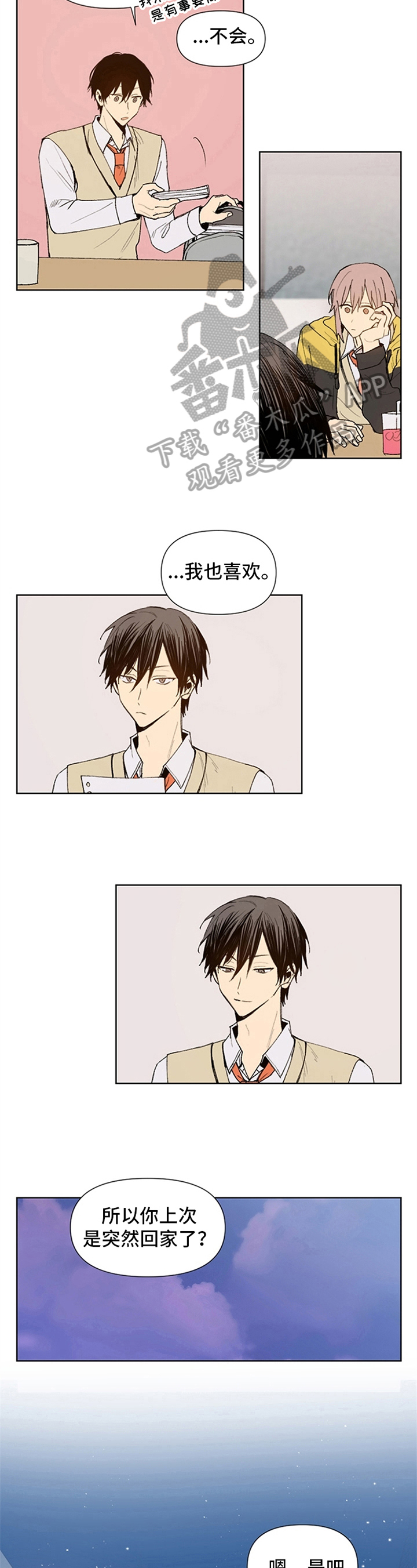 平等的爱情漫画,第16章：独特性格4图