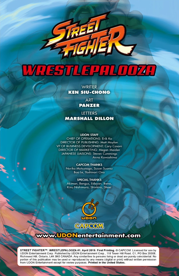 街头霸王 特刊合集漫画,摔跤特刊2图