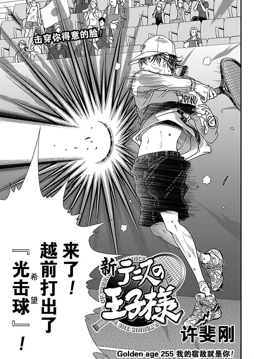 新网球王子第二季u-17世界杯篇漫画,第255话试看版3图