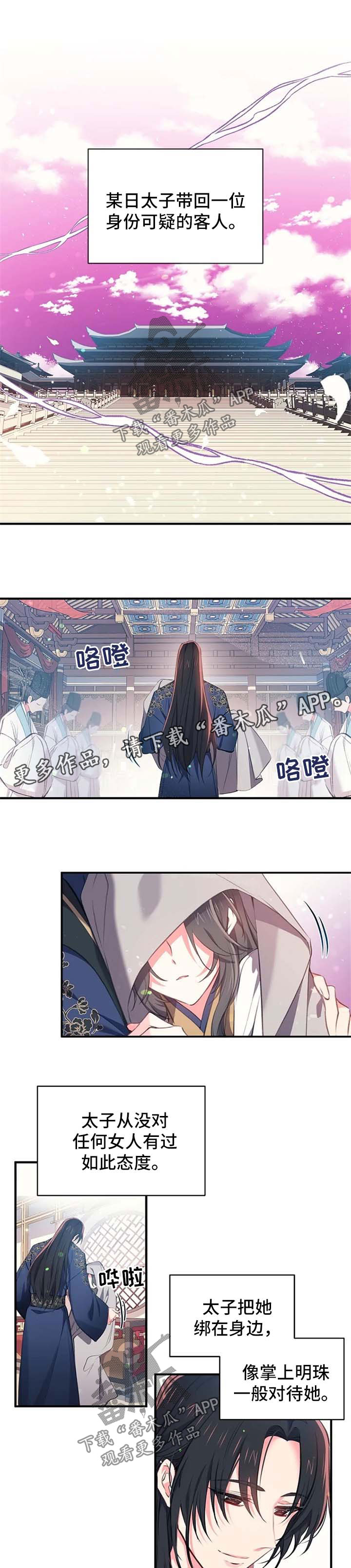 神女颂歌漫画,第58章：可疑的客人1图