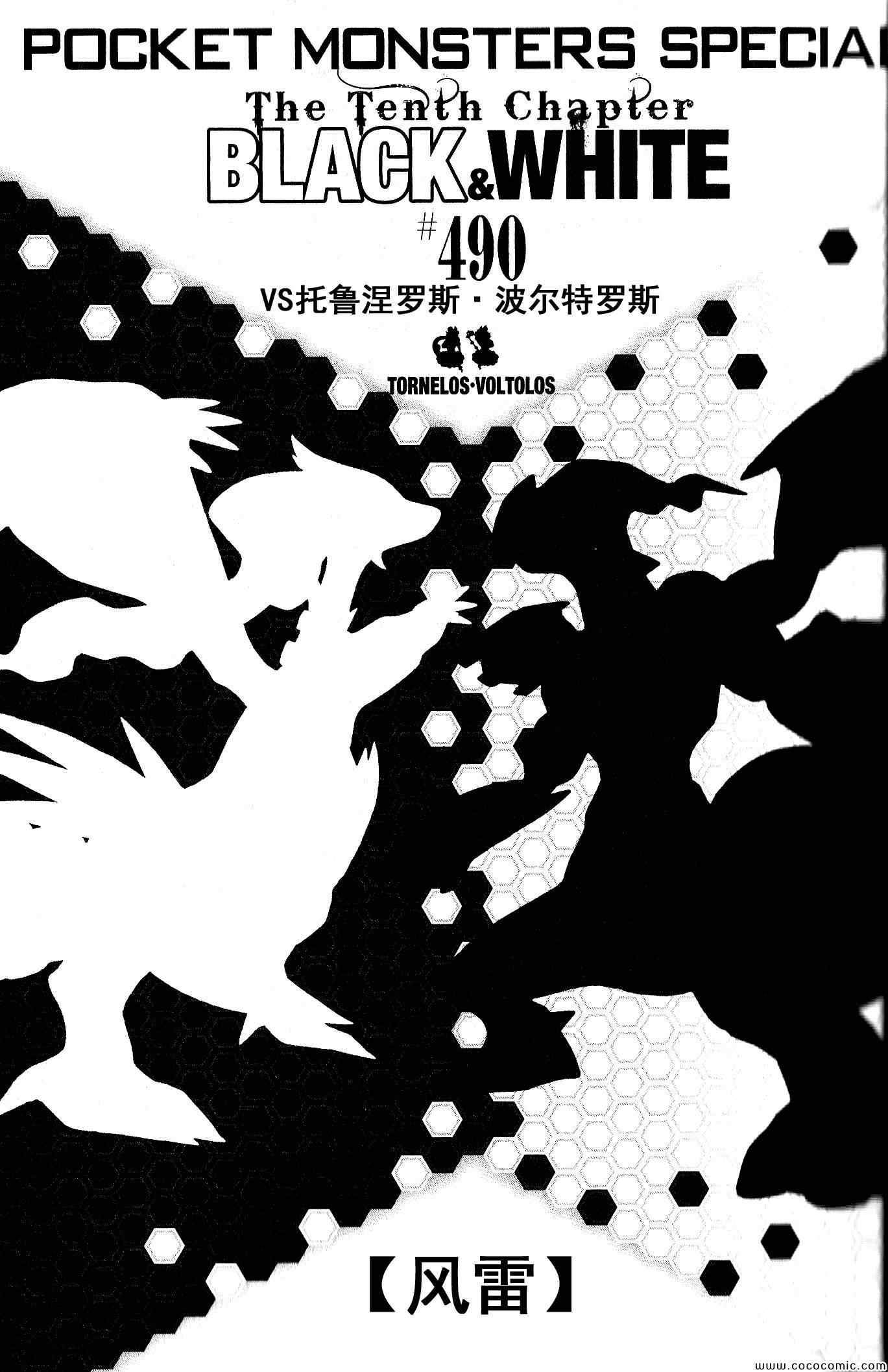 神奇宝贝特别篇古柳漫画,第490话VS雷风の妖♂精1图