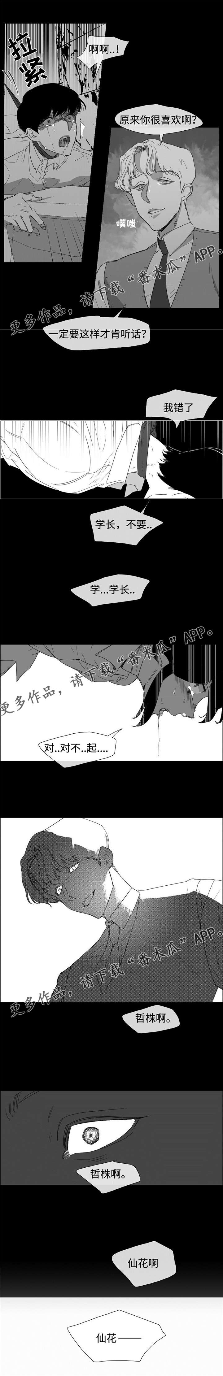 白水仙风景区招聘漫画,第13章：同居三天1图